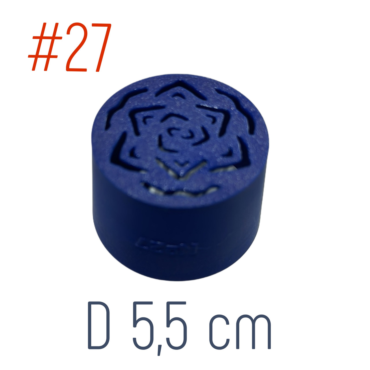 Кондитерська насадка для зефіру #27 D5,5 см, фото 1