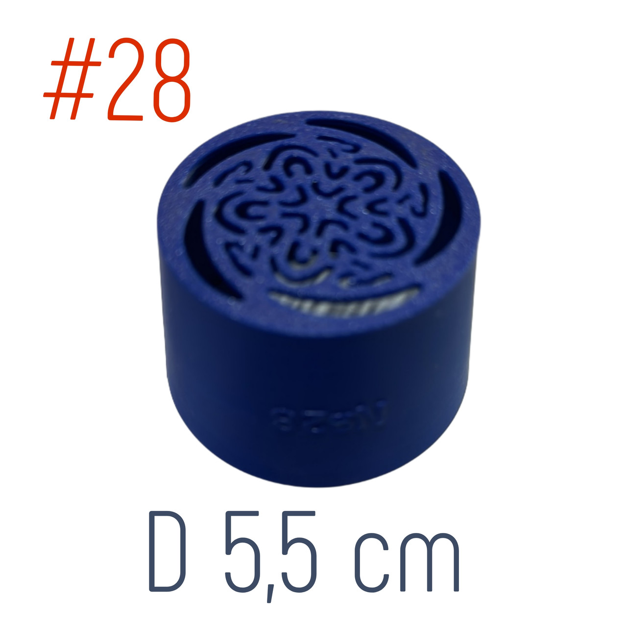 Кондитерська насадка для зефіру #28 D5,5 см