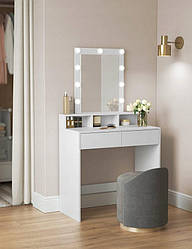 Туалетний столик з дзеркалом OSKAR RDT114W01 / 2282_1