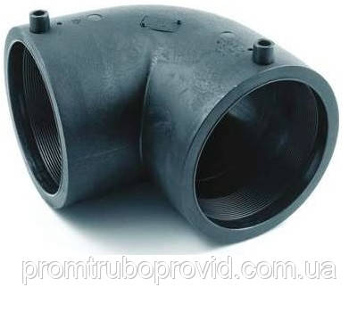 Коліно терморезисторне ПЕ-100 40/90°, фото 1