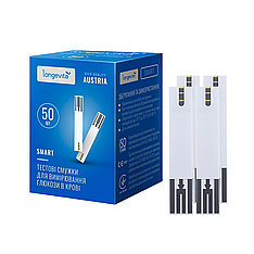 Тест-смужки Longevita Smart, No50/200 штук