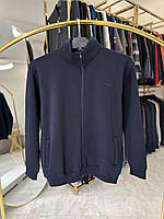 Чоловіча кофта на флісі PoloPepe 1795 (батал) 3-9XL синя 6XL