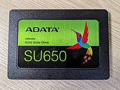 Диск SSD 480Gb A-DATA Ultimate SU650 SATA III 3D TLC NAND