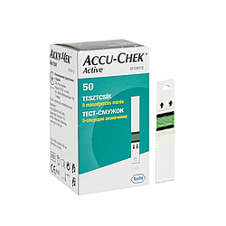 Тест-смужки Акку-Чек Актив 50 штук (Accu-Chek Active)