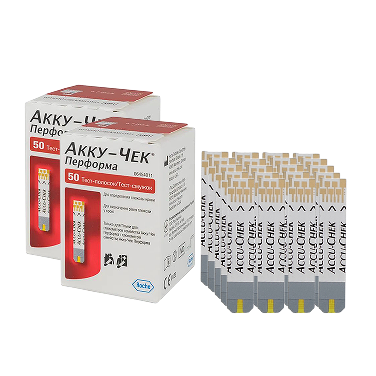 Тест-смужки Аку-Чек Перформа 100 шт. (Accu-Chek Performa)/1000 штук