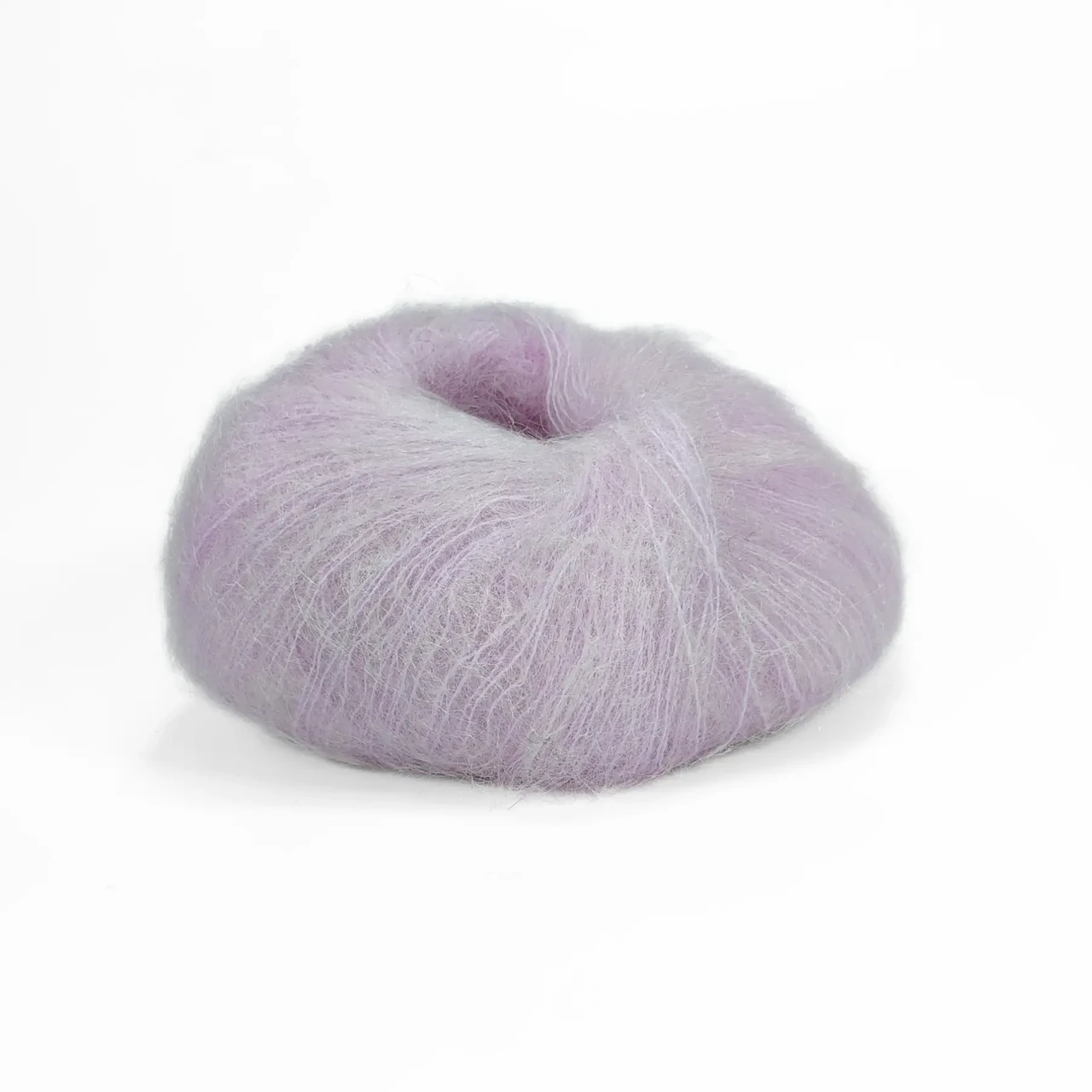 Пряжа Lana Gatto Mohair Royal/Мохер Роял, ніжно-бузковий 9369
