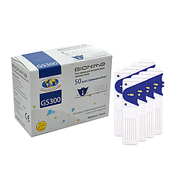 Тест-смужки Біонайм 300 (Bionime GS300) 400 штук