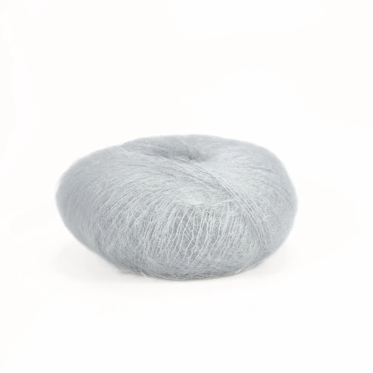 Пряжа Lana Gatto Mohair Royal/Мохер Роял, світло-сірий 9368