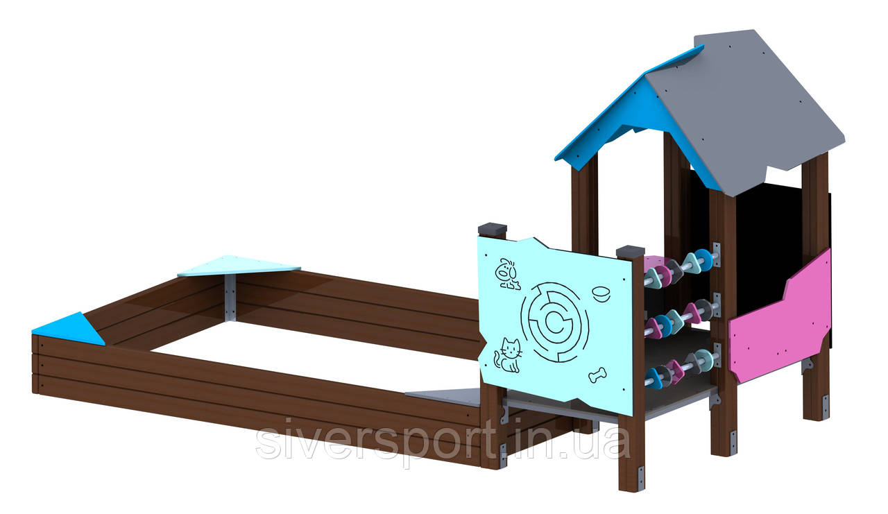 Пісочниця (виготовлена з HDPE пластику) SiverSport VP1455, фото 1