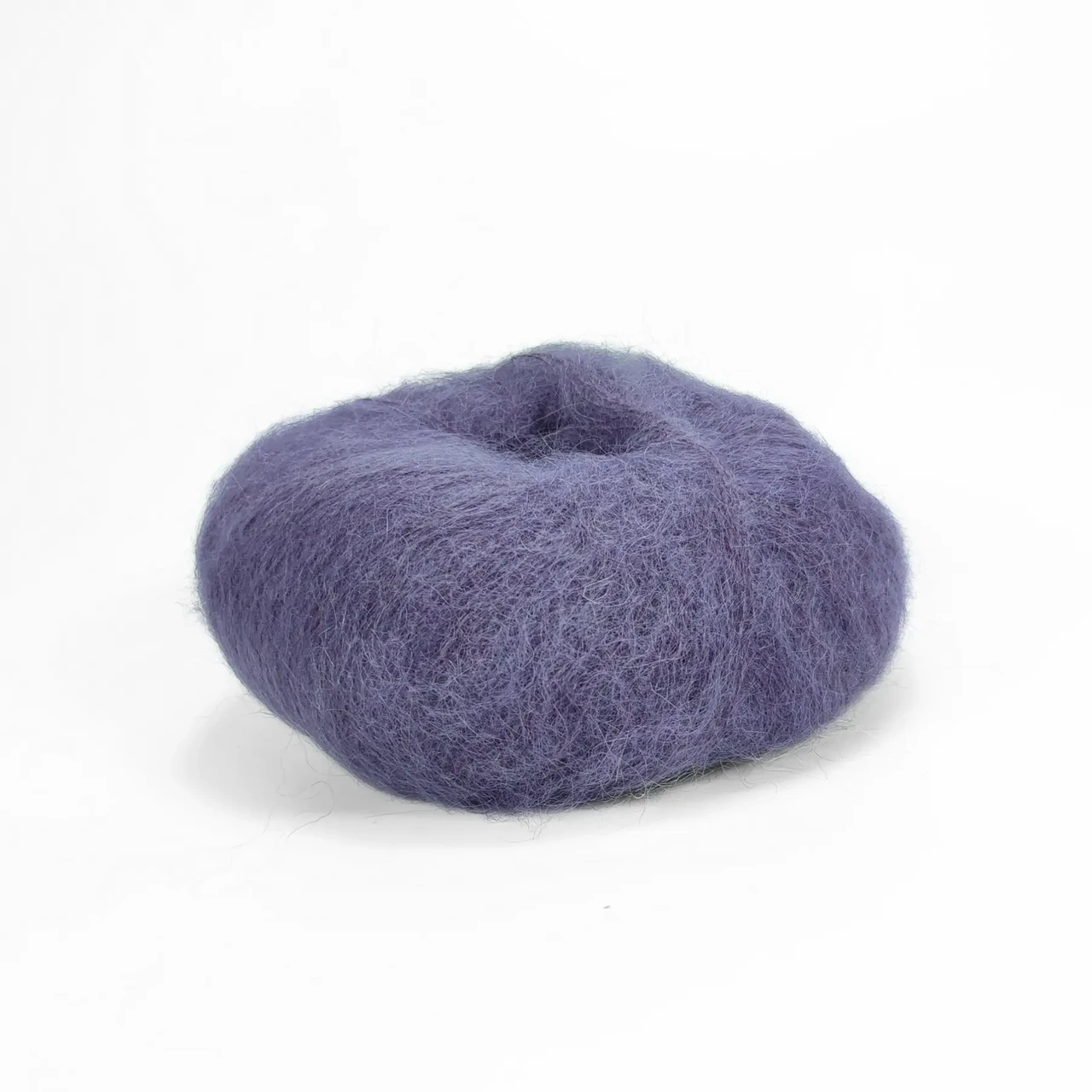 Пряжа Lana Gatto Mohair Royal/Мохер Роял, сіро-ліловий 9367