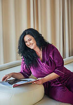 Домашні Велюрові Комплекти БАТАЛ до 5XL