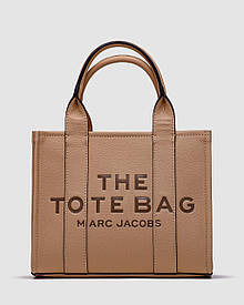 Жіноча сумка шкірняна Tote bag Marc Jacobs бежевого кольору