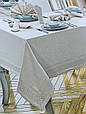 Tabe Туреччина HONEY Бавовняна скатертина 160х220см., + салфетки., фото 6