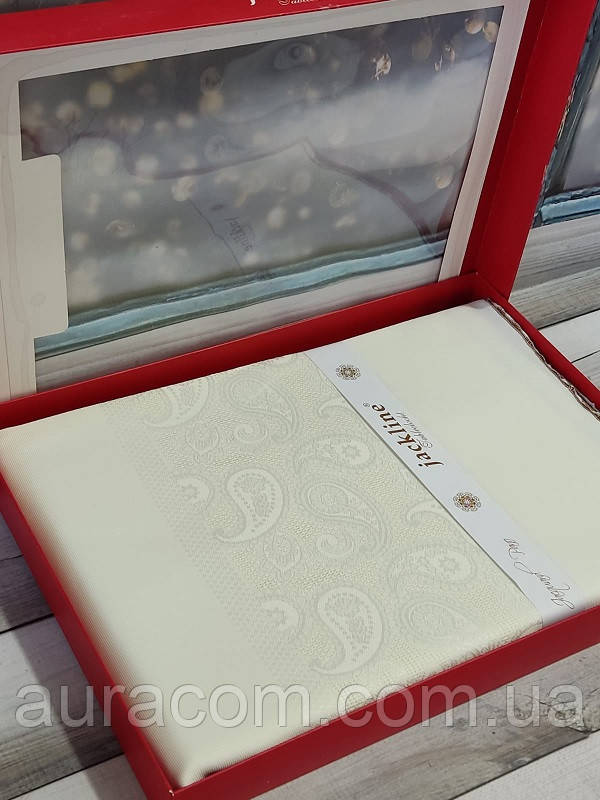 Jackline Туреччина.SHAL.Жакардова скатертина 160х220см., фото 1