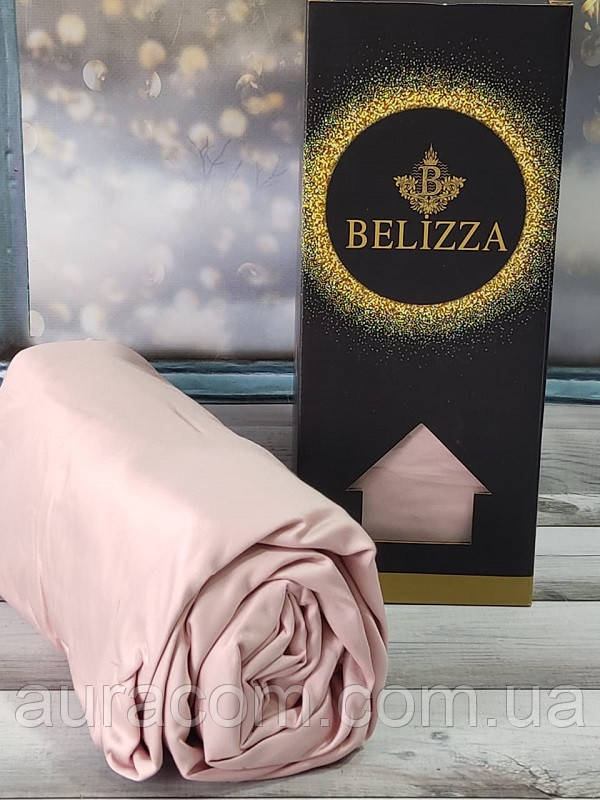 Pembe 160х200см., сатинове простирадло на резинці. Belizza Туреччина.