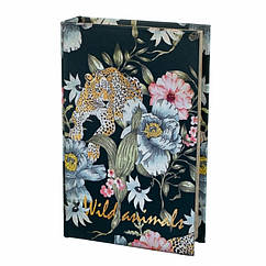 Книга сейф Mine Wild animals 26х17х5 см Різнобарвний (hub_wl4jr), 8404703 — 598