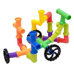 Конструктор Puzzle blocks "Трубки" HUALONG TOYS HL6402, фото 1