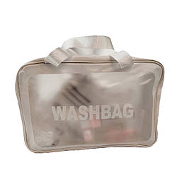 Сумка для ванного приладдя WASHBAG, Біла