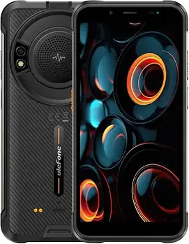 Смартфон Ulefone Power Armor 16S 8/128GB Black, NFC, 50+2/8Мп, 5.93'' IPS, Unisoc Tiger T616, 9600mAh, IP69K