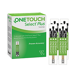 Тест-смужки Ван Тач Селект Плюс (One Touch Select Plus) No50/200 штук