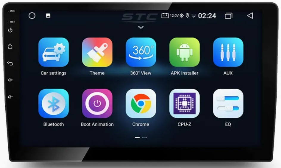 2din Автомагнітола 8810 10" IPS Екран GPS/4Ядра/1Gb Ram/Android, фото 1