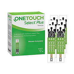 Тест-смужки Ван Тач Селект Плюс (One Touch Select Plus) No50/300 штук