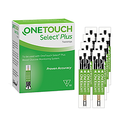 Тест-смужки Ван Тач Селект Плюс (One Touch Select Plus) No50/400 штук