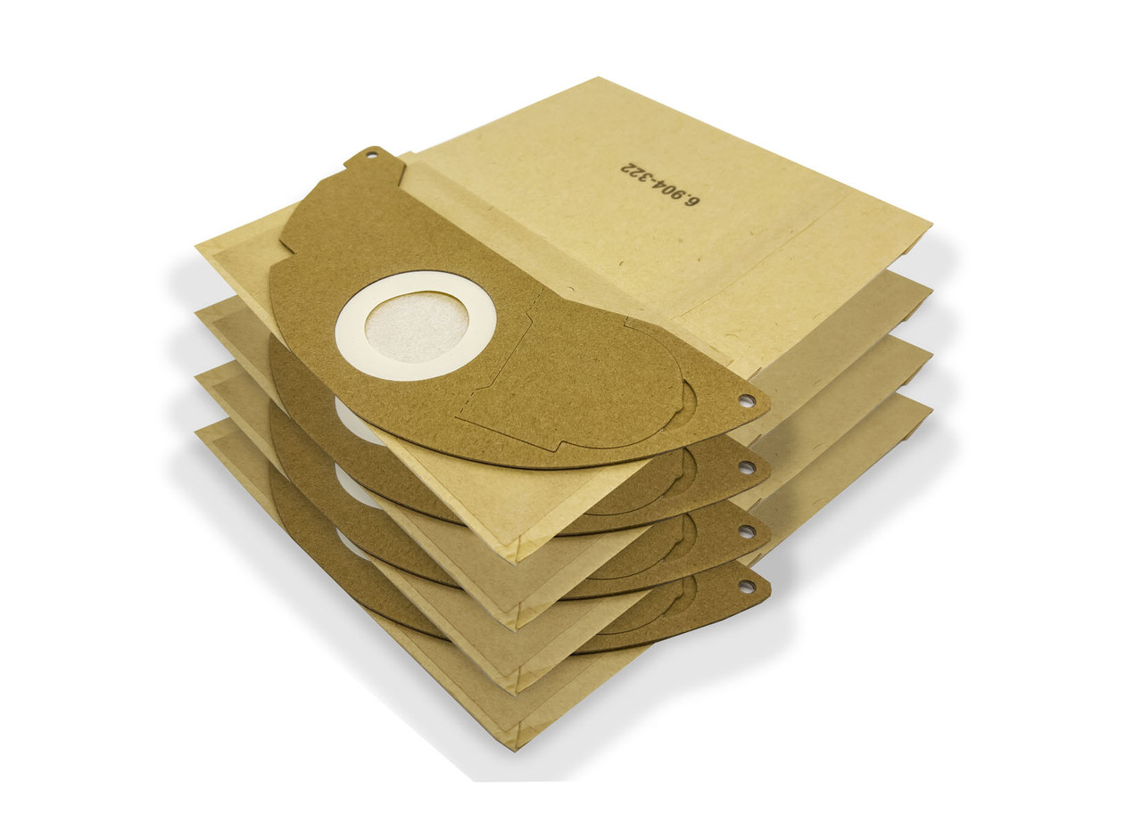 Набір мішків Karcher MV 2; WD 2.210; WD 2.240; WD 2.250; WD 2.200., фото 1