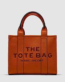Жіноча сумка шкірняна Tote bag Marc Jacobs коричневого кольору