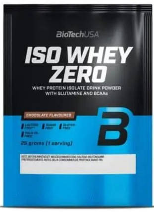 Протеїн BioTech Iso Whey Zero g 25 шоколад, фото 2