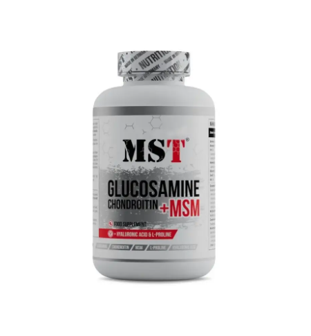 Глюкозамін, хондроїтин і МСМ Glucosamine Chondroitin + MSM MST 90 таблеток
