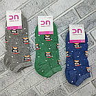 Шкарпетки жіночі короткі новорічні зимові з махрою р.23-25(36-40) пінгвін асорті ДОБРА ПАРА 30039150, фото 2