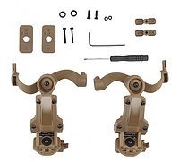 Кріплення для активних навушників Чебурашка адаптер на шолом