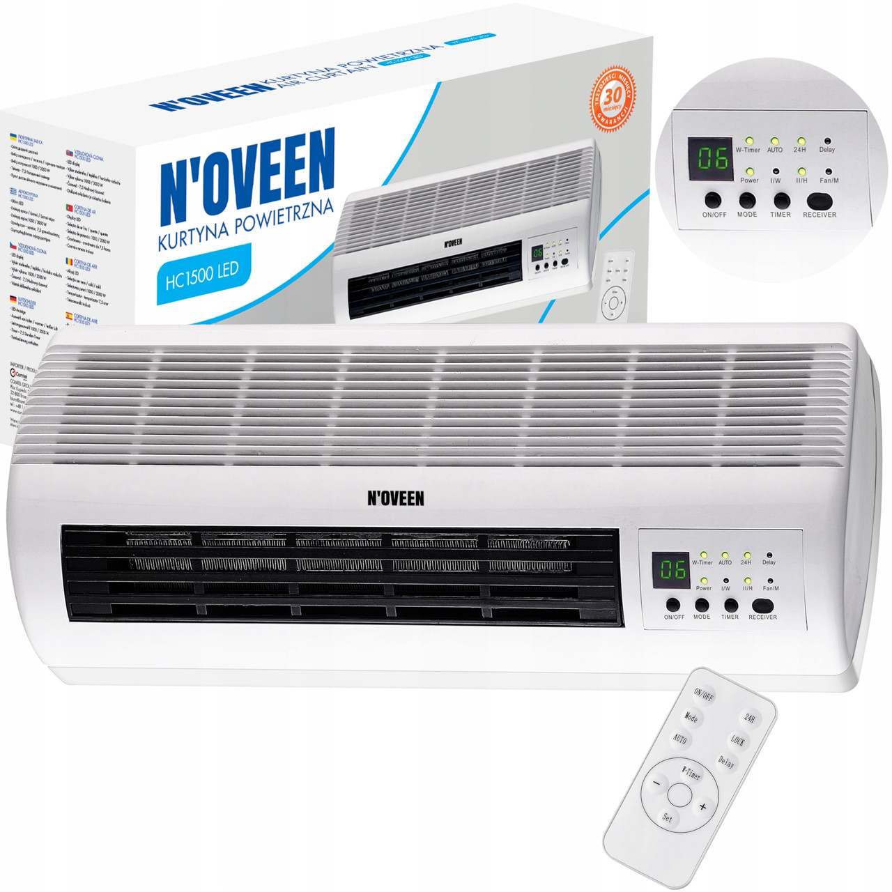 Теплова завіса N'oveen HC1500 ПІЛОТ
