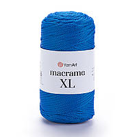 Yarnart MACRAME XL (Макраме XL) № 139 синій (Пряжа для в'язання, нитки для макраме)