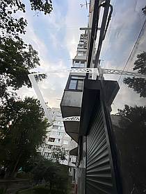 Дашок 1.5 x 1 м Hi-tech, металевий з монолітним полікарбонатом