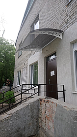 Дашок 1.5 x 1 м Style, металевий з монолітним полікарбонатом