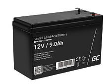 Акумуляторна батарея AGM Green Cell VRLA 12 V 9 Ah для ДБЖ (AGM06)