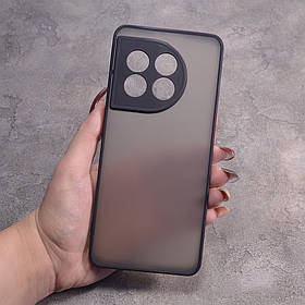 Пластиковий чохол з кольоровими боками і захистом на камеру OnePlus 11 5G