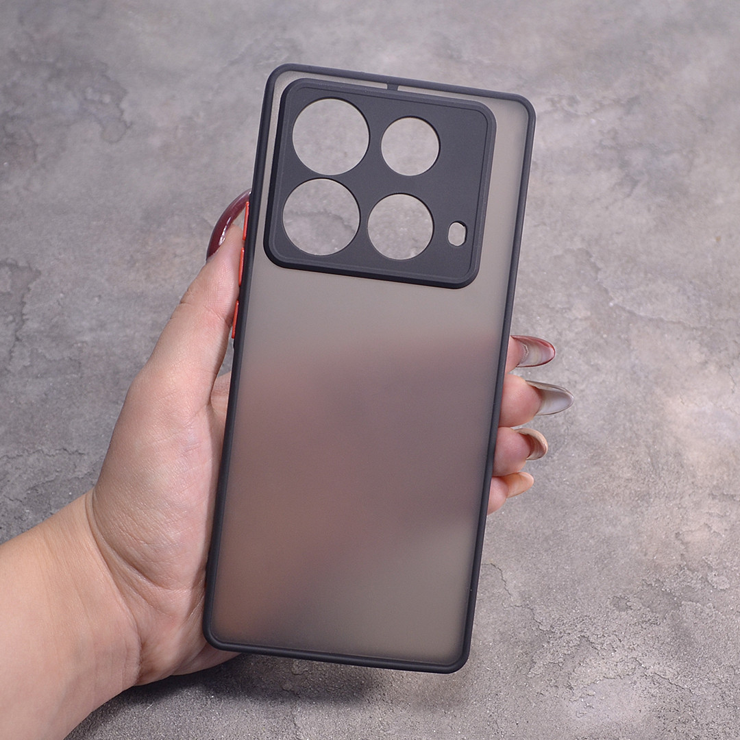 Пластиковий чохол з кольоровими боками і захистом на камеру Infinix Note 40 X6853, фото 1