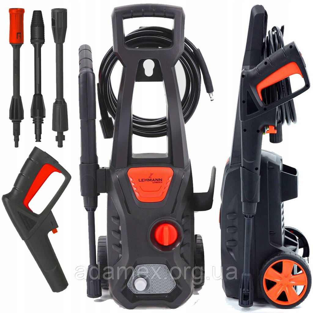 Мийка високого тиску Lehmann Jukon 230 бар 480l/h, 1600W, фото 1