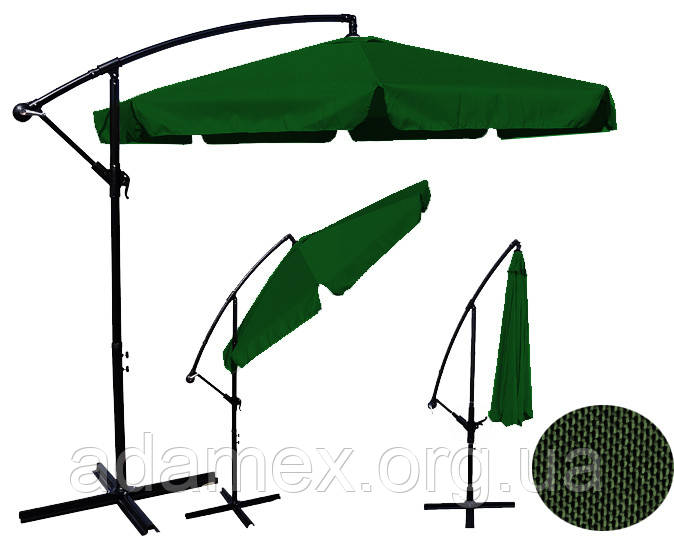 Парасолька садова Ekspand Vihma 350 см Green