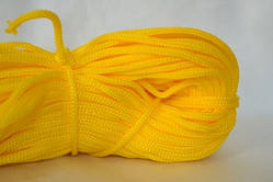 Шнури плетені 4 мм 90 м(0,280-0,290 кг) . жовтий
