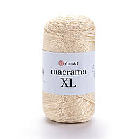 Yarnart MACRAME XL (Макраме XL) № 165 кремовий (Пряжа для в'язання, нитки для макраме)