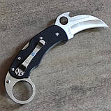 УЦІНКА. Ніж складаний керамбіт Spyderco, чорний малий, фото 5