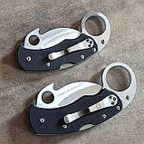 УЦІНКА. Ніж складаний керамбіт Spyderco, чорний малий, фото 7