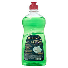 DiЄvo засіб для миття посуду зелений Gold Lemon Premium, 1л
