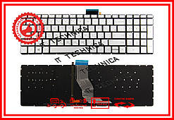 Клавіатура HP 250 G6 255 G6 256 G6 15-BS 15-BW 15-CD СЕРЕБРИСТАЯ без рамки з підсвічуванням RUUS