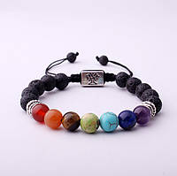 Браслет 7 чакр - браслет з натурального каміння