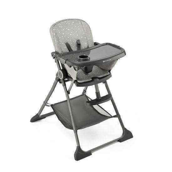 Стільчик для годування Kinderkraft FOLDEE Grey
